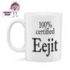 100% Certified Eejit Standard Mug