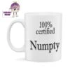 100% Certified Numpty Standard Mug