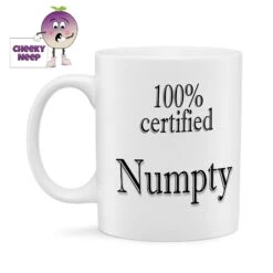100% Certified Numpty Standard Mug