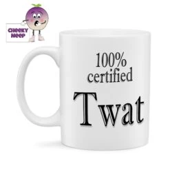 100% Certified Twat Standard Mug