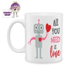 All You Need Is Love Robot Standard Mug