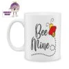 Bee Mine (bee) Standard Mug 2 Bee Mine (bee) Standard Mug -CheekyNeep Store 10oz ceramic mug bee mine bee CN 0001 0275 by cheekyneep com