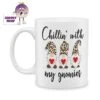 Chillin' With My Gnomies Standard Mug -CheekyNeep Store 10oz ceramic mug chillin with my gnomies CN 0001 0279 by cheekyneep com