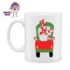 Christmas Truck With Gnome Standard Mug 2 Christmas Truck With Gnome Standard Mug -CheekyNeep Store 10oz ceramic mug christmas truck with gnome CN 0001 0484 by cheekyneep com