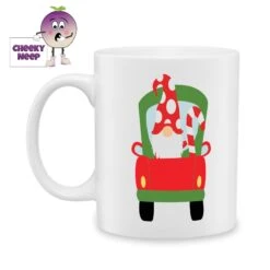 Christmas Truck With Gnome Standard Mug