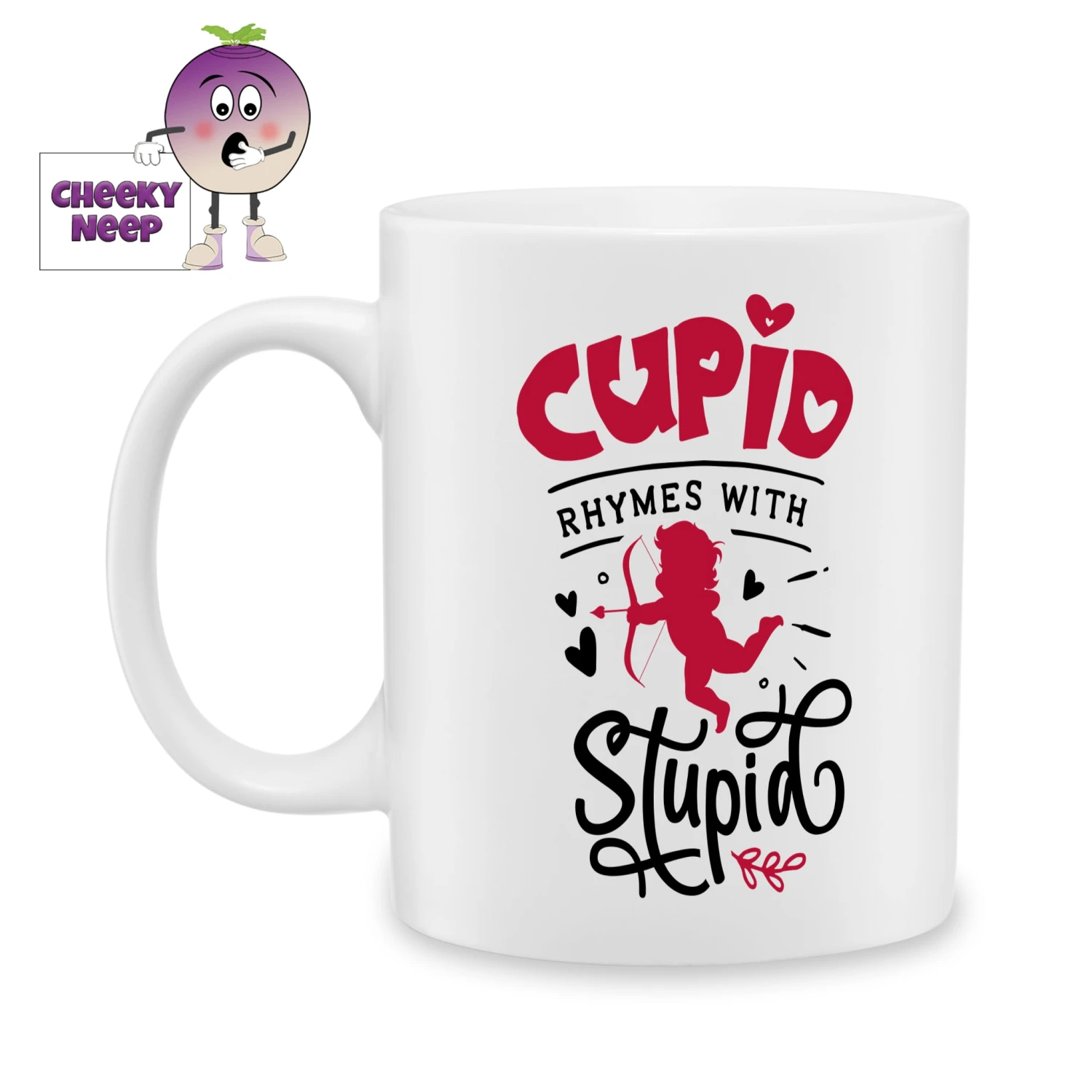 Cupid Rhymes With Stupid Standard Mug 3 Cupid Rhymes With Stupid Standard Mug