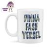 Dinna Fash Yersel (Tartan) Standard Mug -CheekyNeep Store 10oz ceramic mug dinna fash yersel CN 0001 0022 by cheekyneep.com