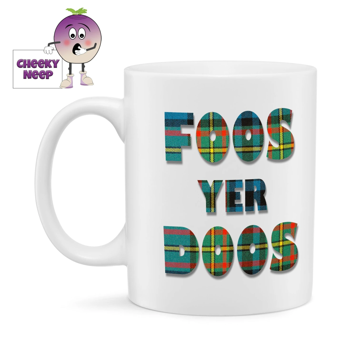 Foos Yer Doos (Tartan) Standard Mug 3 Foos Yer Doos (Tartan) Standard Mug