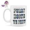 Furry Boots Ye Fae? Standard Mug -CheekyNeep Store 10oz ceramic mug furry boot CN 0001 0042 by cheekyneep.com