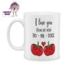 I Love You From My Head To-Ma-Toes Standard Mug -CheekyNeep Store 10oz ceramic mug i love you from my head tomatoes CN 0001 0297 by cheekyneep com