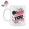 I Tolerate You Standard Mug -CheekyNeep Store 10oz ceramic mug i tolerate you CN 0001 0356 by cheekyneep com