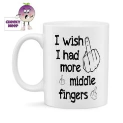 I Wish I Had More Middle Fingers Standard Mug