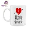 Large Heart Breaker Standard Mug -CheekyNeep Store 10oz ceramic mug large heart breaker CN 0001 0302 by cheekyneep com
