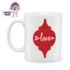 Love Arrow Standard Mug -CheekyNeep Store 10oz ceramic mug love arrow CN 0001 0308 by cheekyneep com