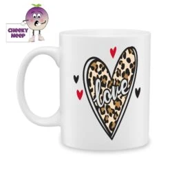 Love Heart (Leopard) Standard Mug