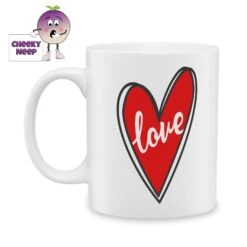 Love In Heart (Outline) Standard Mug