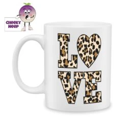 Love Word (Leopard) Standard Mug