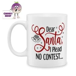 Dear Santa, I Plead No Contest Standard Mug