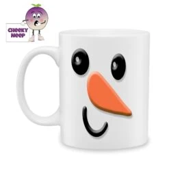 Snowman Smiling Face Standard Mug