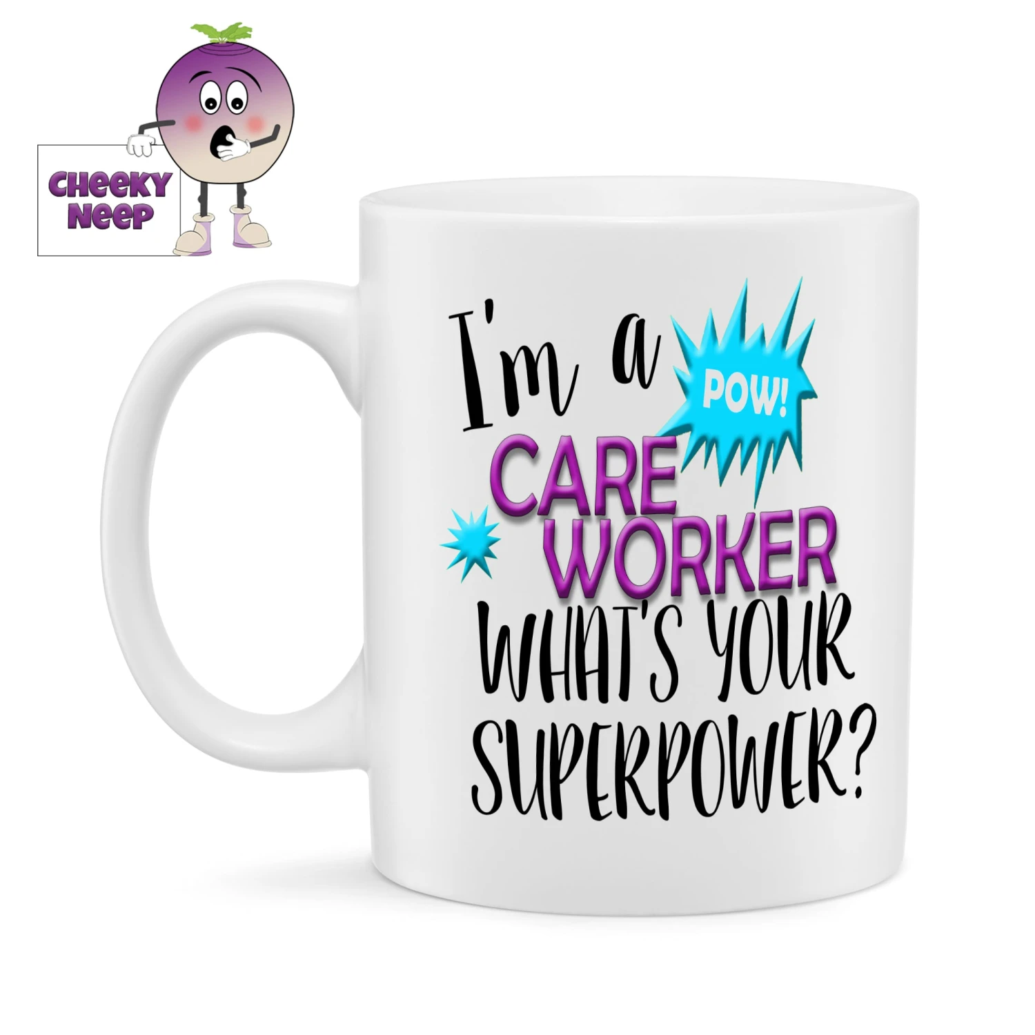 I'm A Care Worker What's Your Superpower? Standard Mug 3 I'm A Care Worker What's Your Superpower? Standard Mug