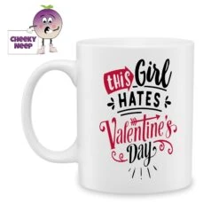 This Girl Hates Valentine's Day Standard Mug
