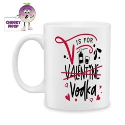 V Is For Valentine's Day Standard Mug