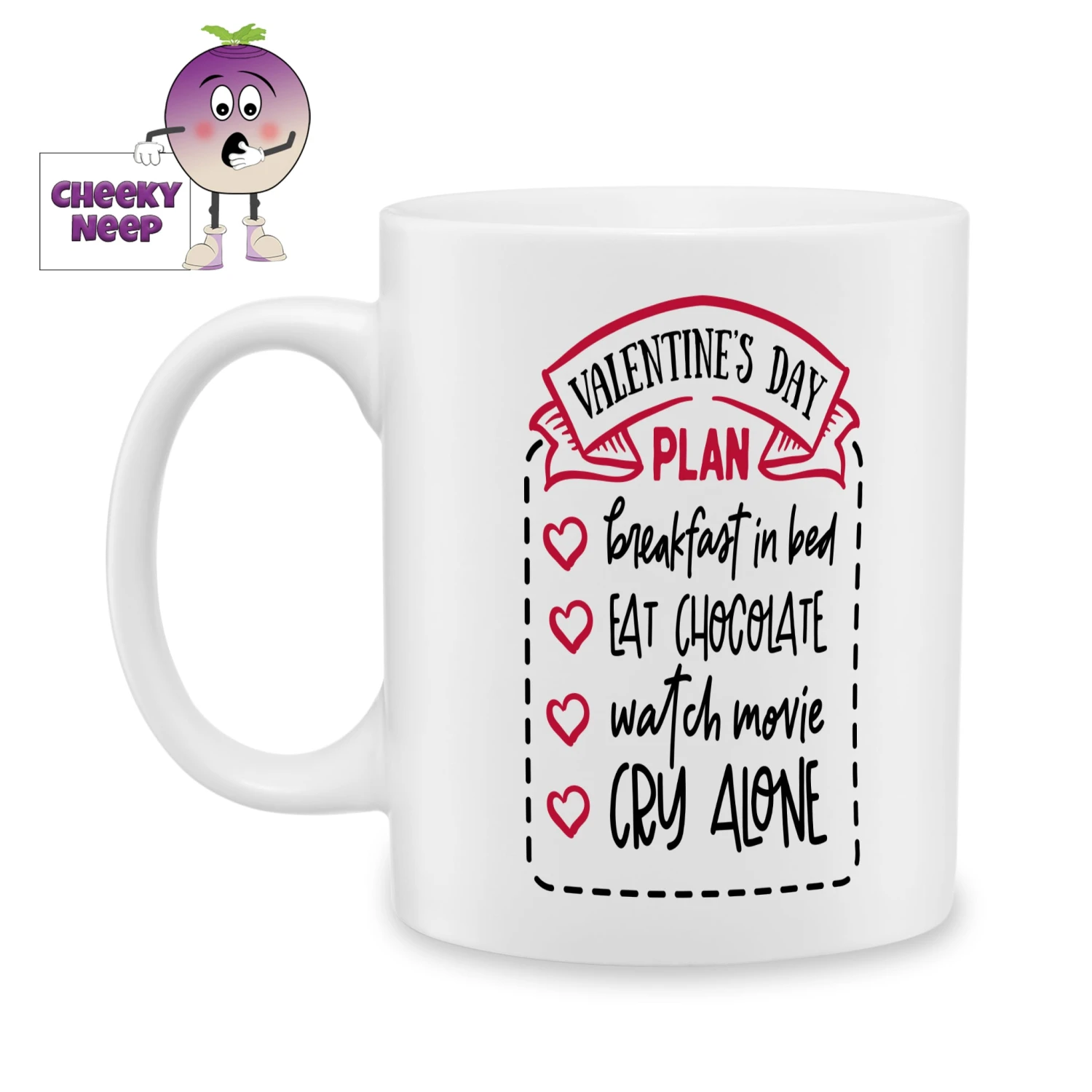 Valentine's Day Plan Standard Mug 3 Valentine's Day Plan Standard Mug
