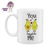 You Complete Me Standard Mug -CheekyNeep Store 10oz ceramic mug you complete me CN 0001 0339 by cheekyneep com