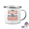 Enamel Camping Mug Saying "Only The Best Dad's..." 2 Enamel Camping Mug Saying "Only The Best Dad's..." -CheekyNeep Store 10oz enamel camping mug best dads get promoted to grandad CN 0003 0060 by cheekyneep.com