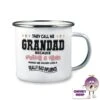 Enamel Camping Mug Saying "They Call Me Grandad..." 1 Enamel Camping Mug Saying "They Call Me Grandad..." -CheekyNeep Store 10oz enamel camping mug they call me grandad CN 0003 0066 by cheekyneep.com