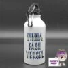 400ml Water Bottle Showing "Dinna Fash Yersel" -CheekyNeep Store 400ml water bottle dinna fash yersel CN 0004 0022 by cheekyneep.com