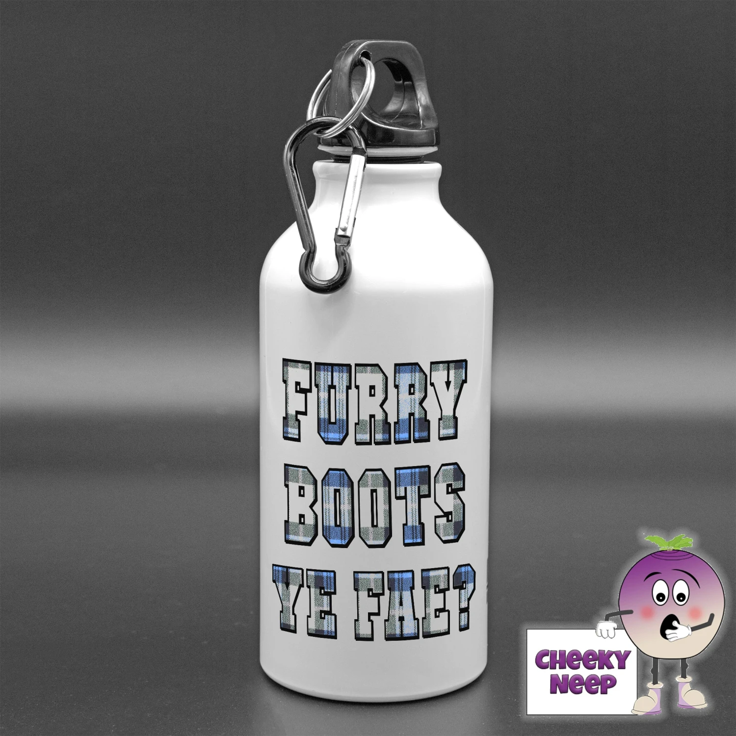400ml Water Bottle Showing "Furry Boots Ye Fae?" 3 400ml Water Bottle Showing "Furry Boots Ye Fae?"