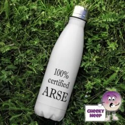 500ml Insulated Thermal Flask Showing "100% Certfied Arse"