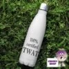 500ml Insulated Thermal Flask Showing "100% Certified Twat" -CheekyNeep Store 500ml insulated thermal flask 100pc twat CN 0006 0031 by cheekyneep.com