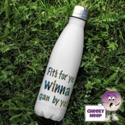500ml Insulated Thermal Flask Showing "Fits For Ye Winna Gan By Ye!"