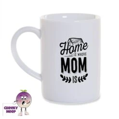Home Is Where Mom Is 8oz Porcelain Mug