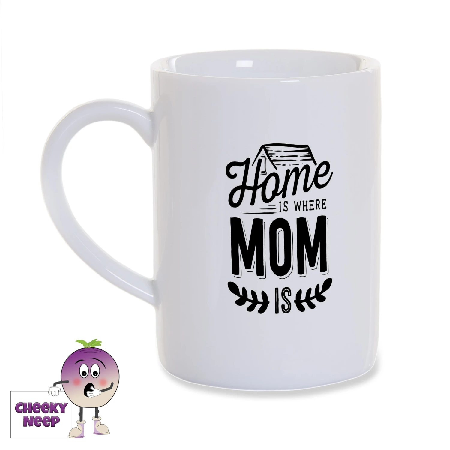 Home Is Where Mom Is 8oz Porcelain Mug 3 Home Is Where Mom Is 8oz Porcelain Mug