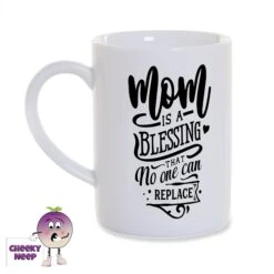 Mom Is A Blessing 8oz Porcelain Mug