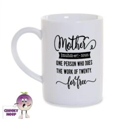 Mother Definition 8oz Porcelain Mug