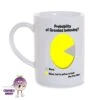 8oz Porcelain Mug Saying "Probability Of Grandad Behaving?" -CheekyNeep Store 8oz porcelain mug probability of grandad behaving CN 0002 0065 by cheekyneep.com