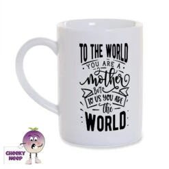 To The World You Are A Mother 8oz Porcelain Mug