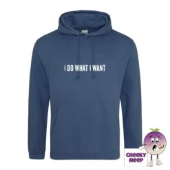 I Do What I Want Hoodie -CheekyNeep Store IdowhatIwantairforcebluehoodie