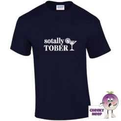 Sotally Tober Tee -CheekyNeep Store SotallyToberNavyTee