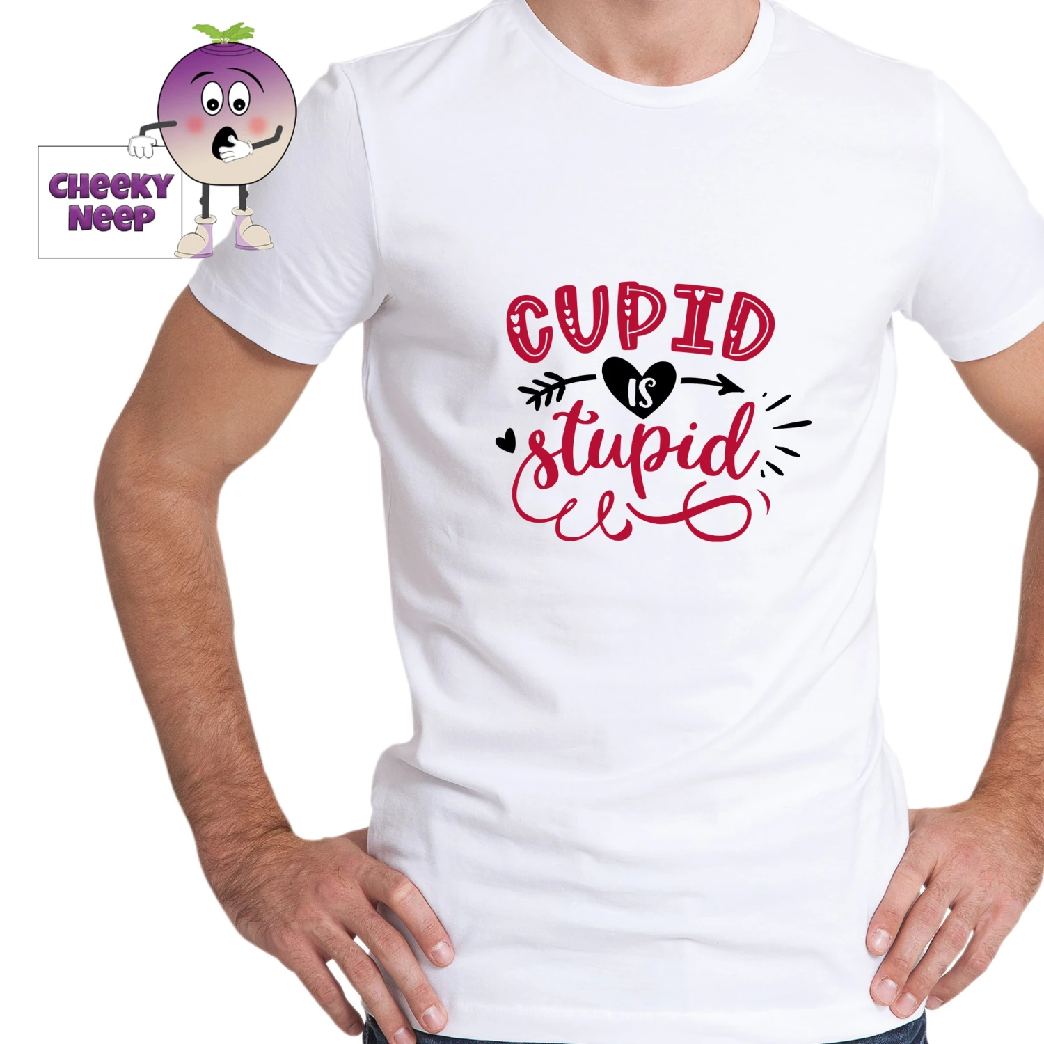 Cupid Is Stupid Tee 4 Cupid Is Stupid Tee - Image 2