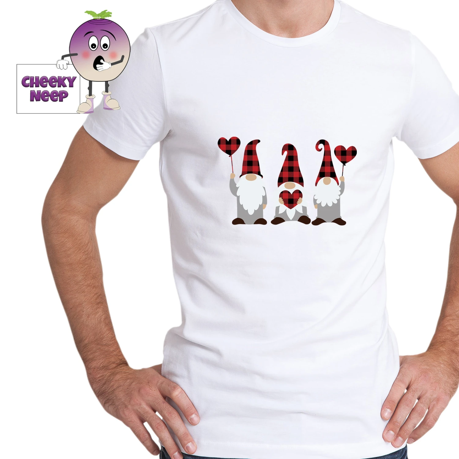 Gnomes (Check) Tee 4 Gnomes (Check) Tee - Image 2