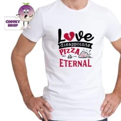 Love Disappoints Pizza Is Eternal Tee