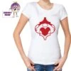 Gnome Heart Tee 1 Gnome Heart Tee -CheekyNeep Store White tee woman gnome heart CN 0019 0285 by cheekyneep.com