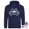 A Sass A Day Hoodie -CheekyNeep Store a sass a day navy blue hoodie