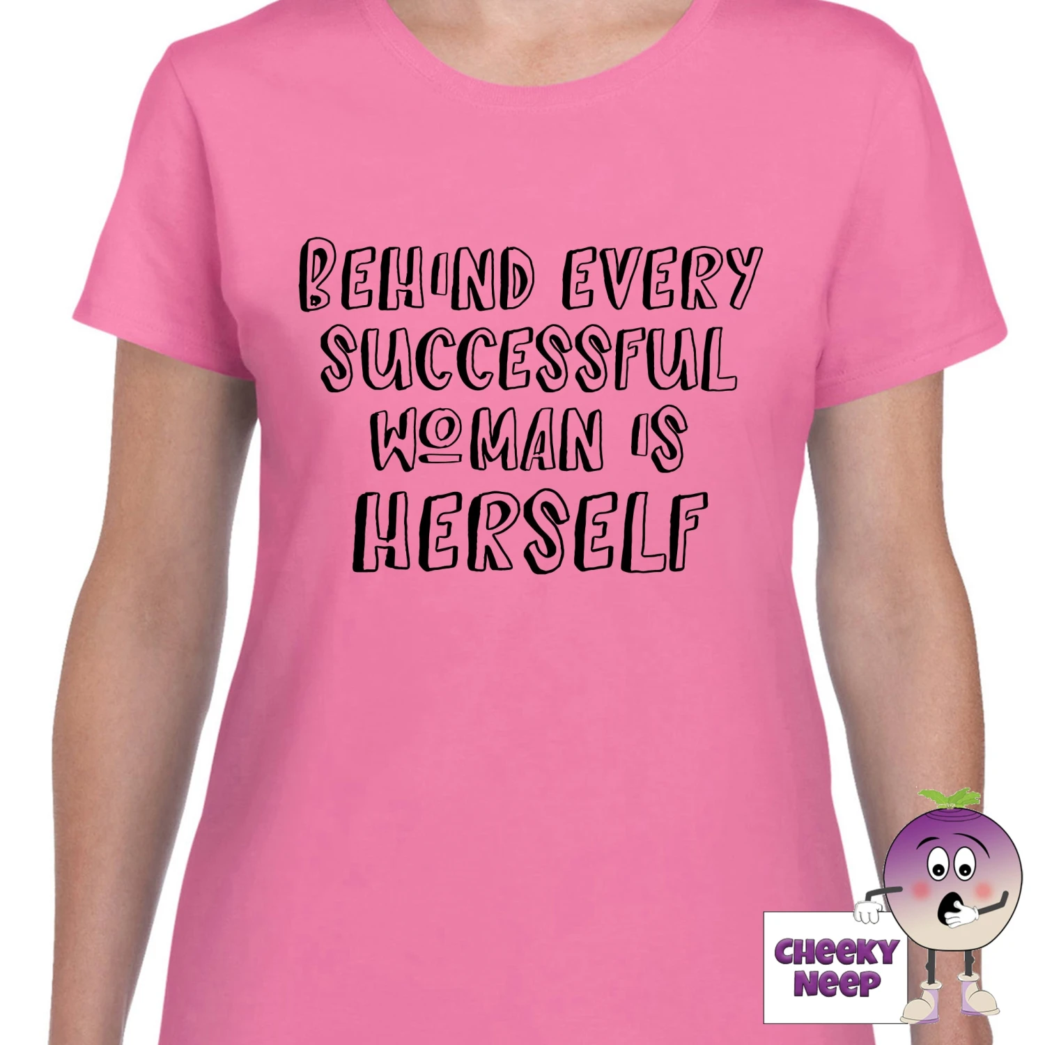 Behind Every Successful Woman Tee 4 Behind Every Successful Woman Tee - Image 2