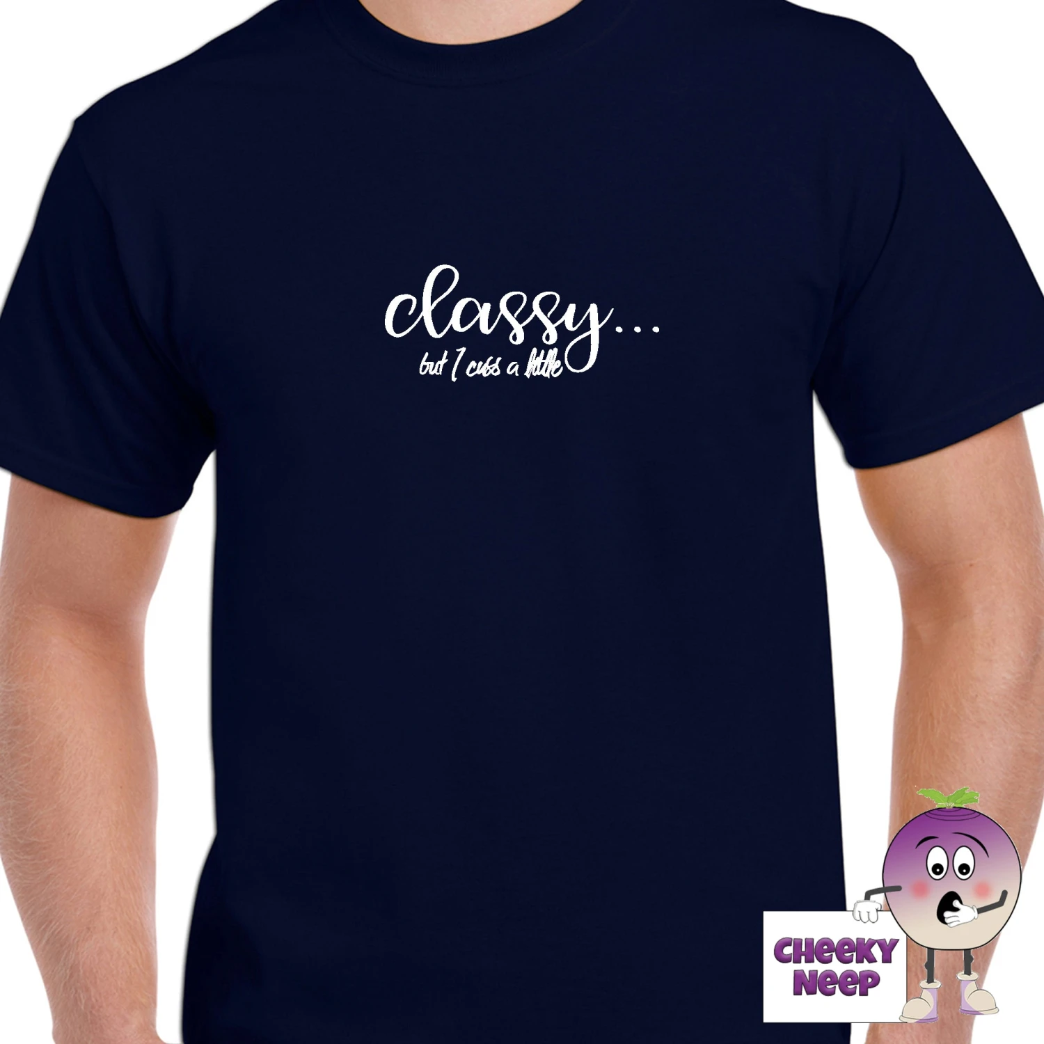 Classy But I Cuss A Bit Tee 5 Classy But I Cuss A Bit Tee - Image 4
